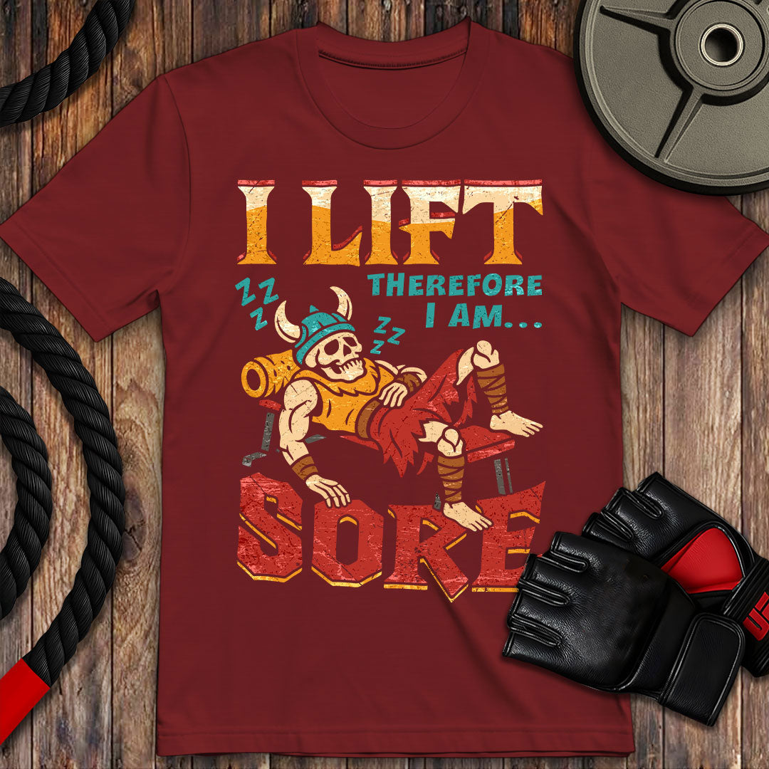 I lift therefore I Sore