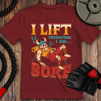 I lift therefore I Sore