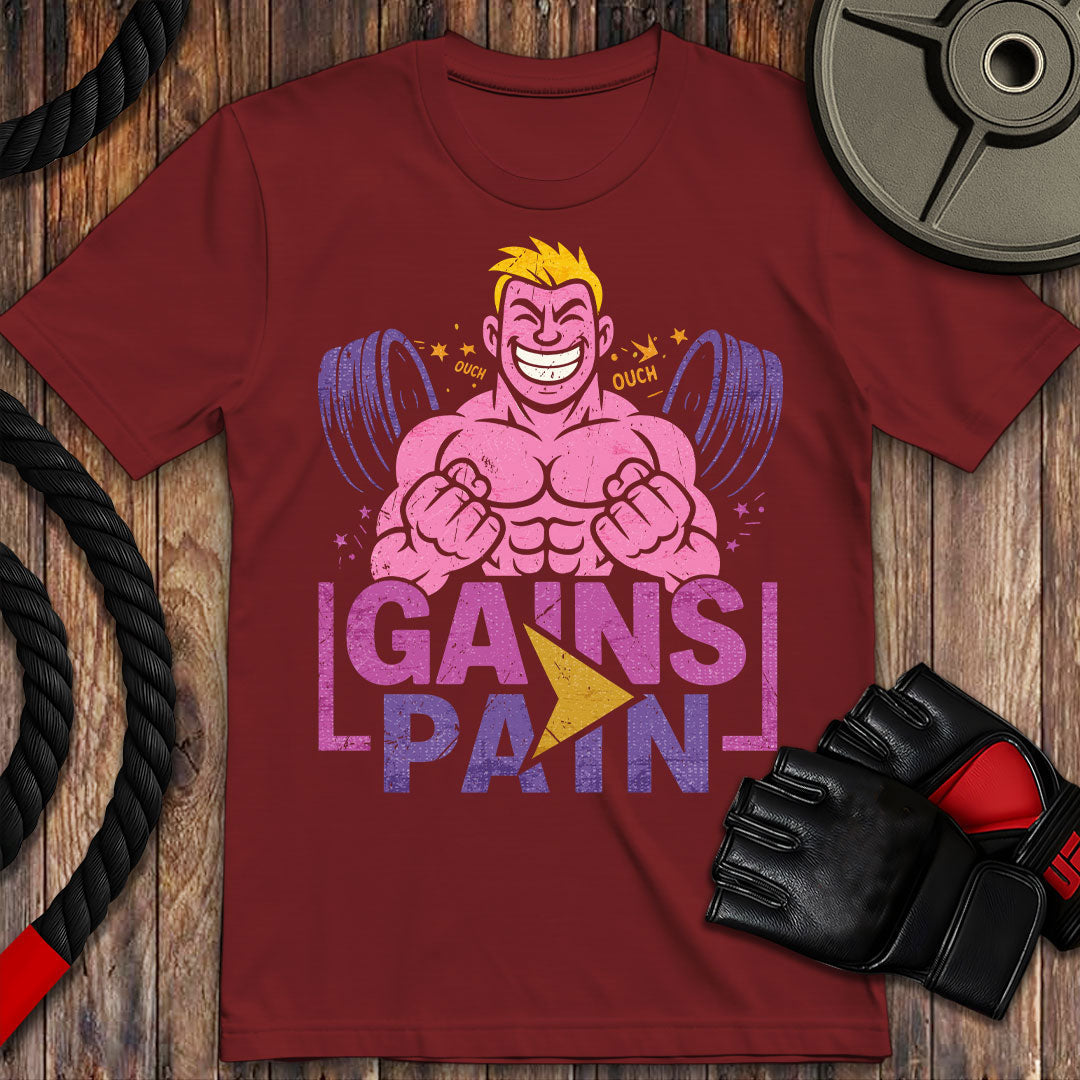 Gains over pain