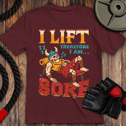 I lift therefore I Sore